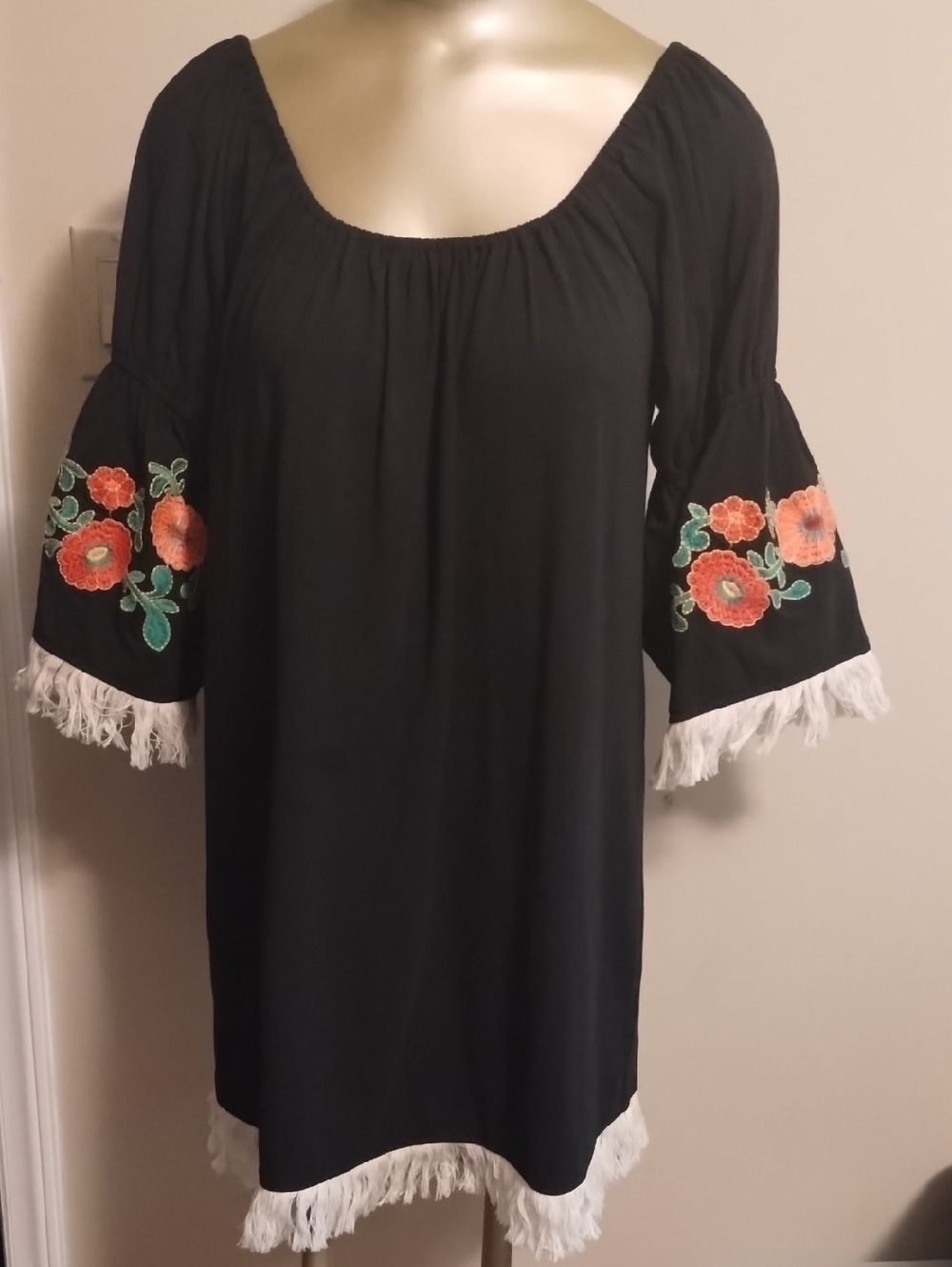 Boho Dress M NWT